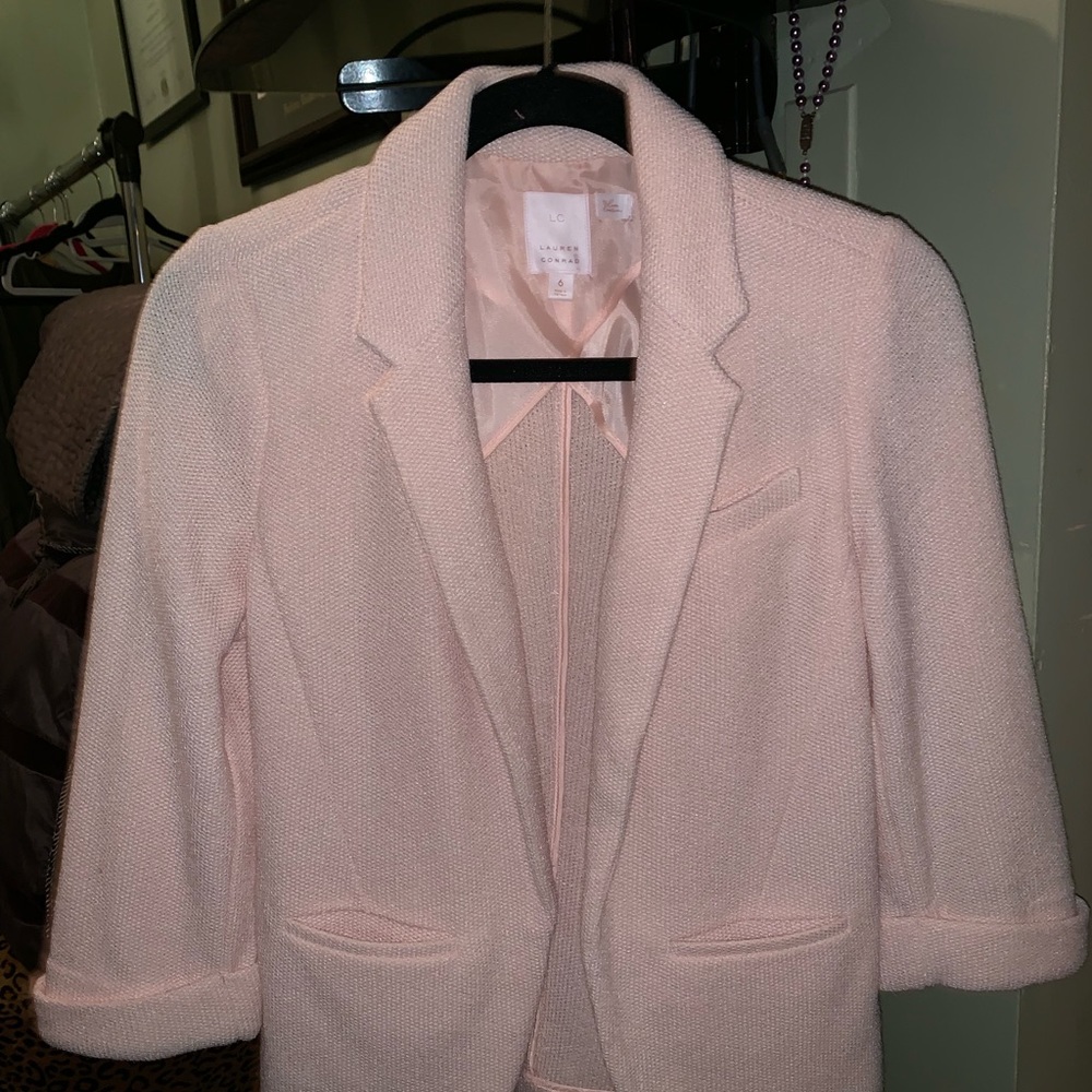 Lauren Conrad knit blazer. Size 6